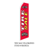 Swooper Flags Tire Sale Yellow/Red