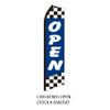 Swooper Flags CHECKERED OPEN